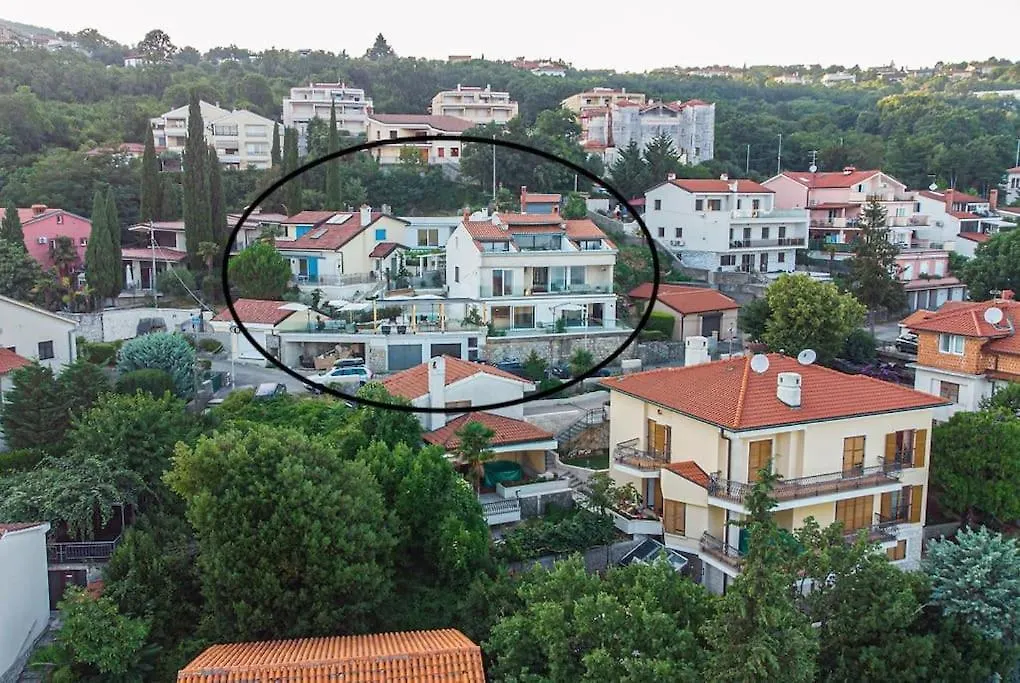 Apartment Starfish With Private Pool And Magnificent Sea View Opatija 0*,  Kroatien